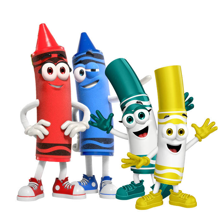 Ellie the Crayon Tip helping some ImagiPals.