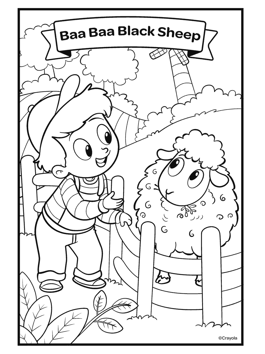 Nursery Rhymes, Baa Baa Black Sheep