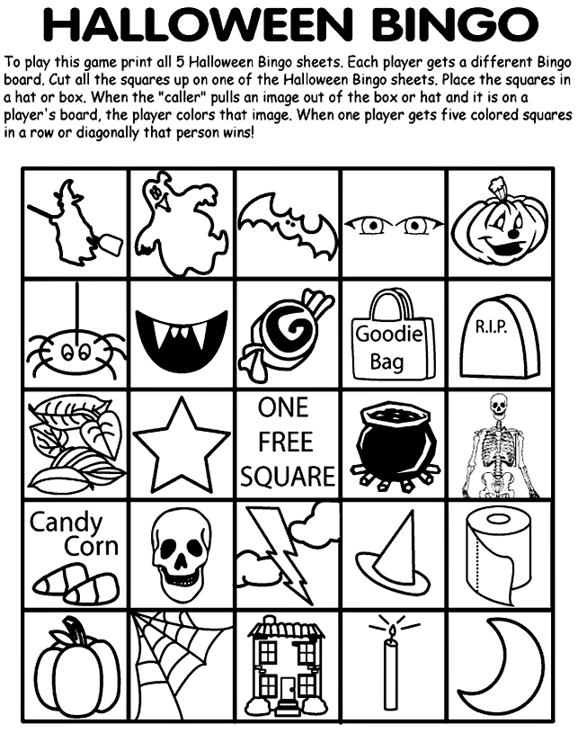 Halloween Bingo No.1