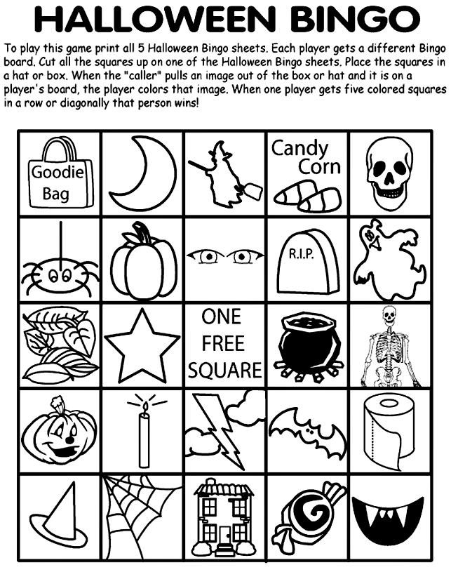 Halloween Bingo No.2