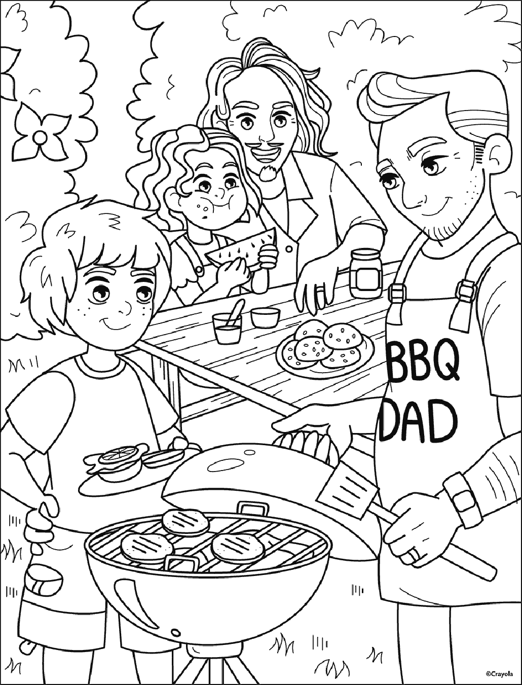 Backyard BBQ with Two Dads