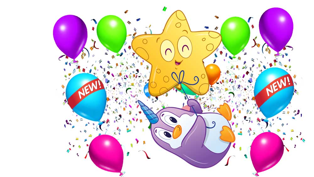 UniPenguin with new balloons