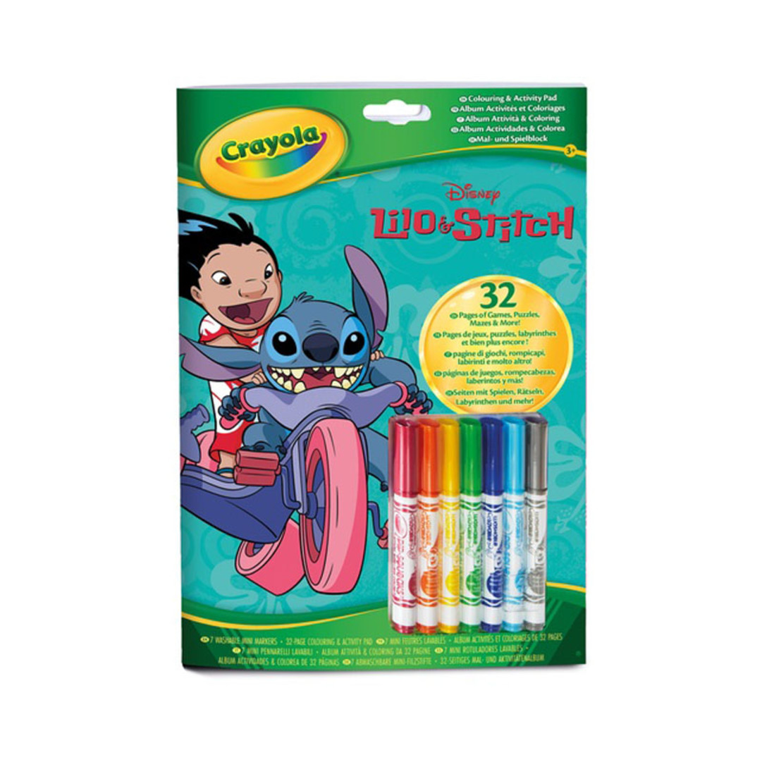 Album Attivit & Coloring  Disney Lilo & StitchFront view
