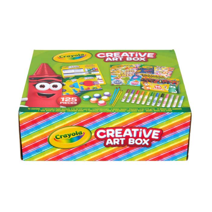 Creative Art Box bottom view.