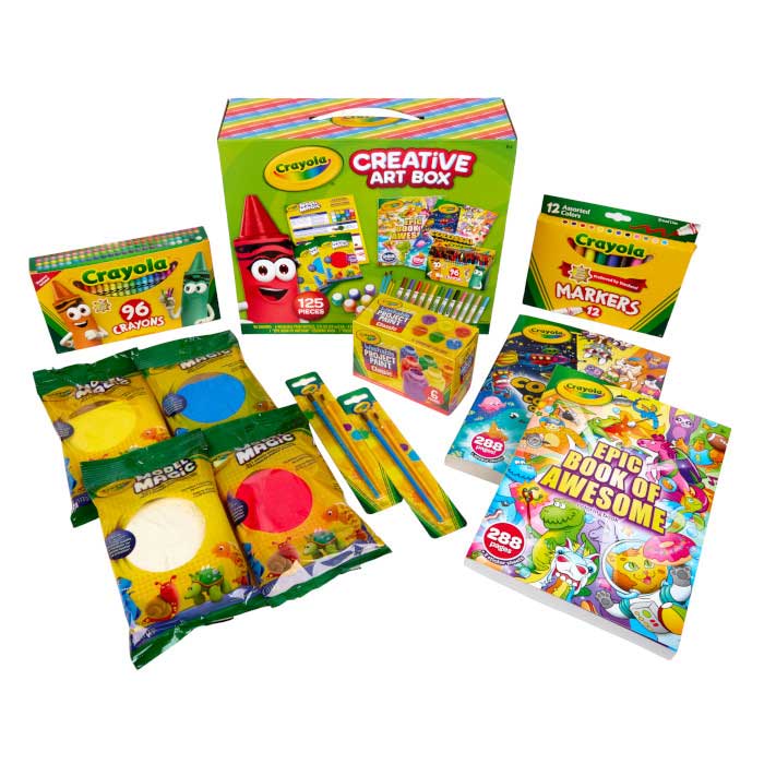 Creative Art Box packaging and contents.