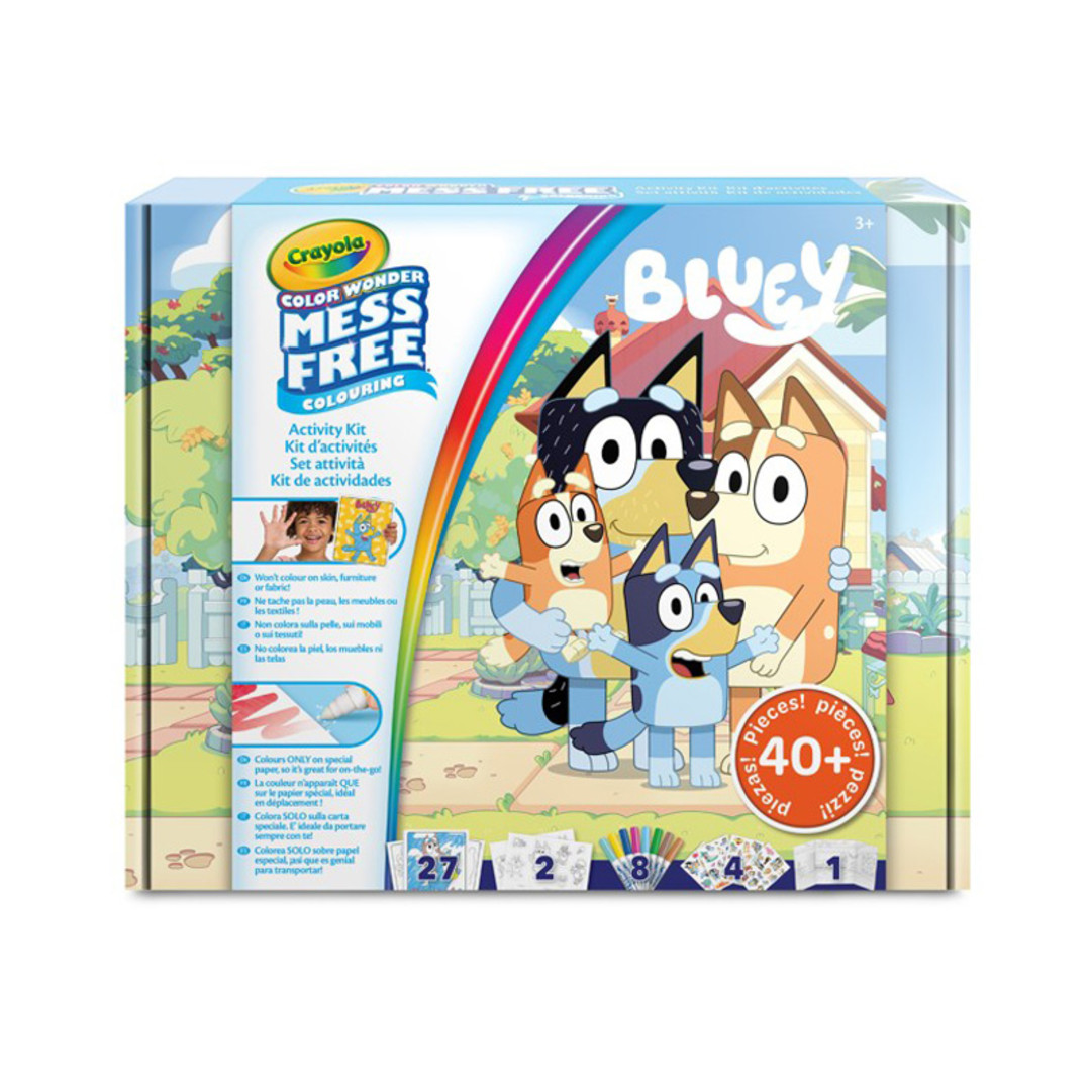 Color Wonder Activity Set - BlueyFront view