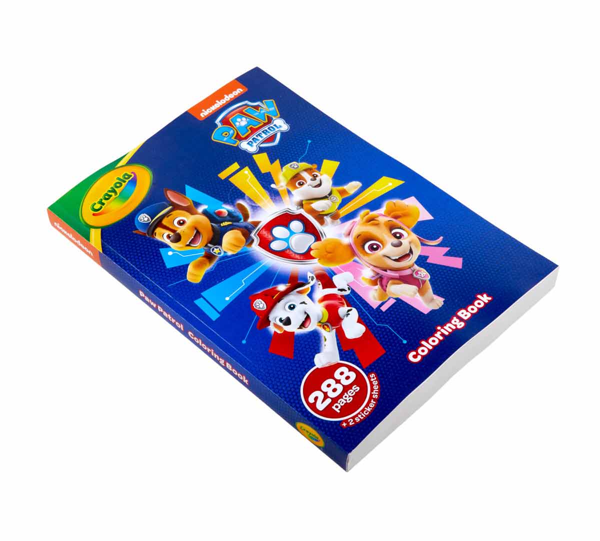 Paw Patrol Coloring Book  288 pages top view