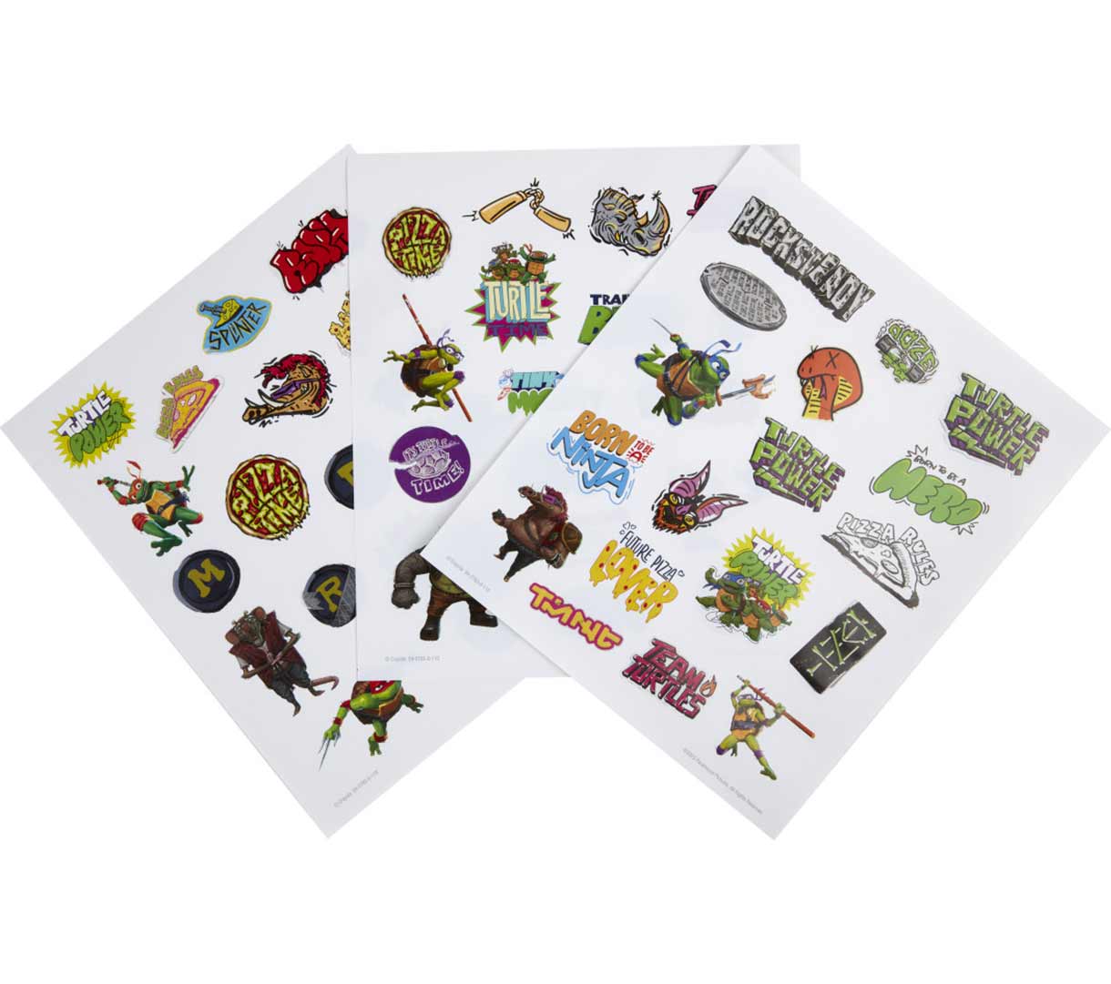 Teenage Mutant Ninja Turtles Color and Sticker Activity Set with Markers  sticker sheets.