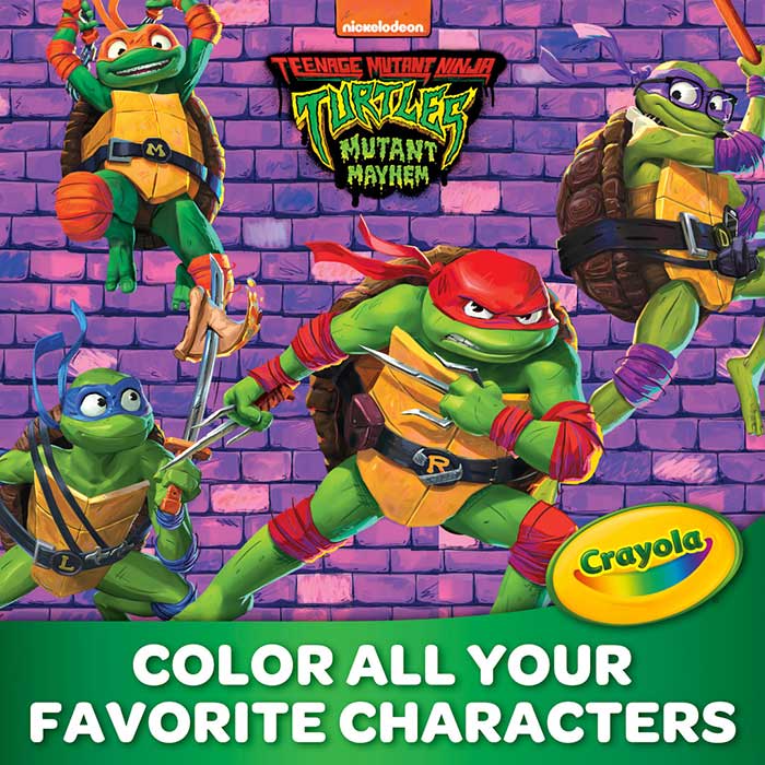 Giant Teenage Mutant Ninja Turtles - 04 2785 Tmnt Giant Coloring Pages Pdp 04 