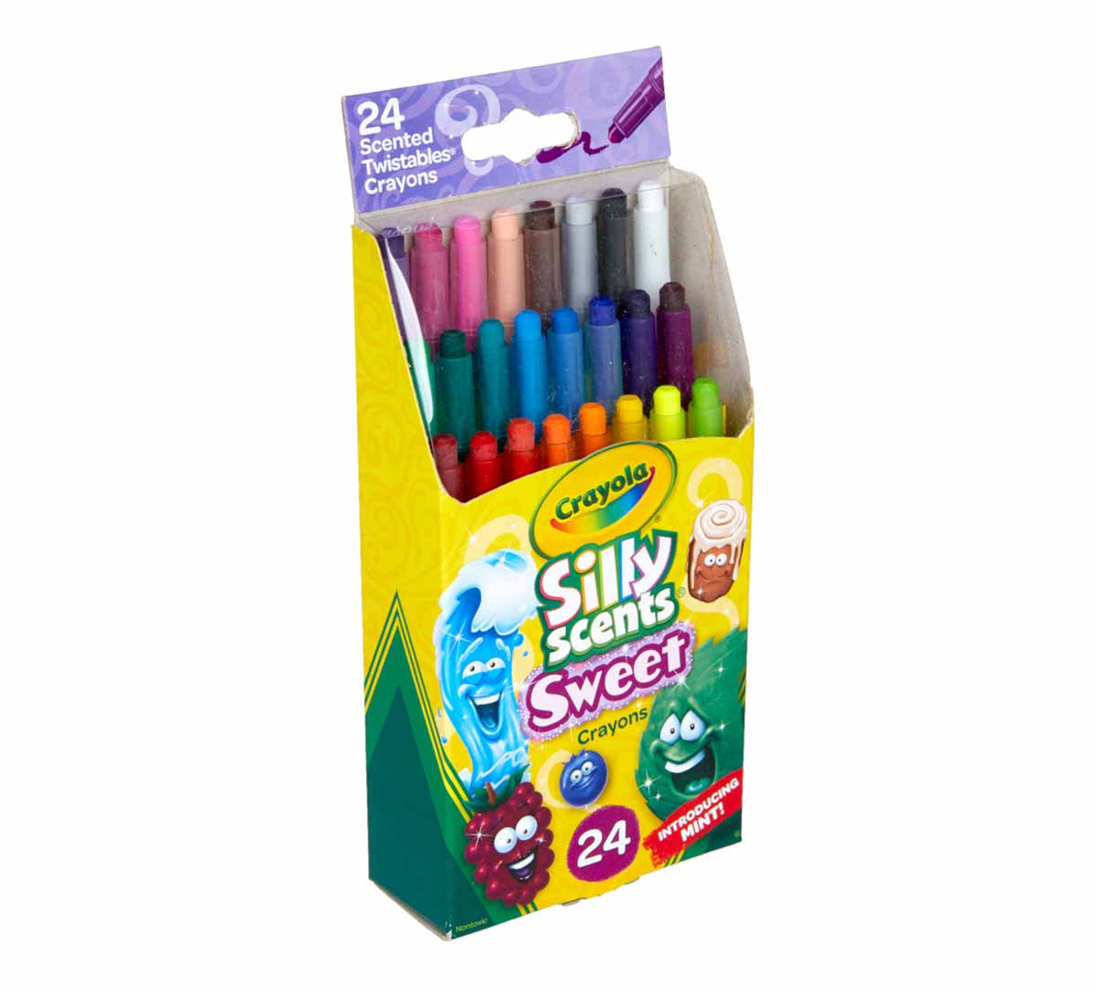  Silly Scents Mini Twistables Scented Crayons  24 Count