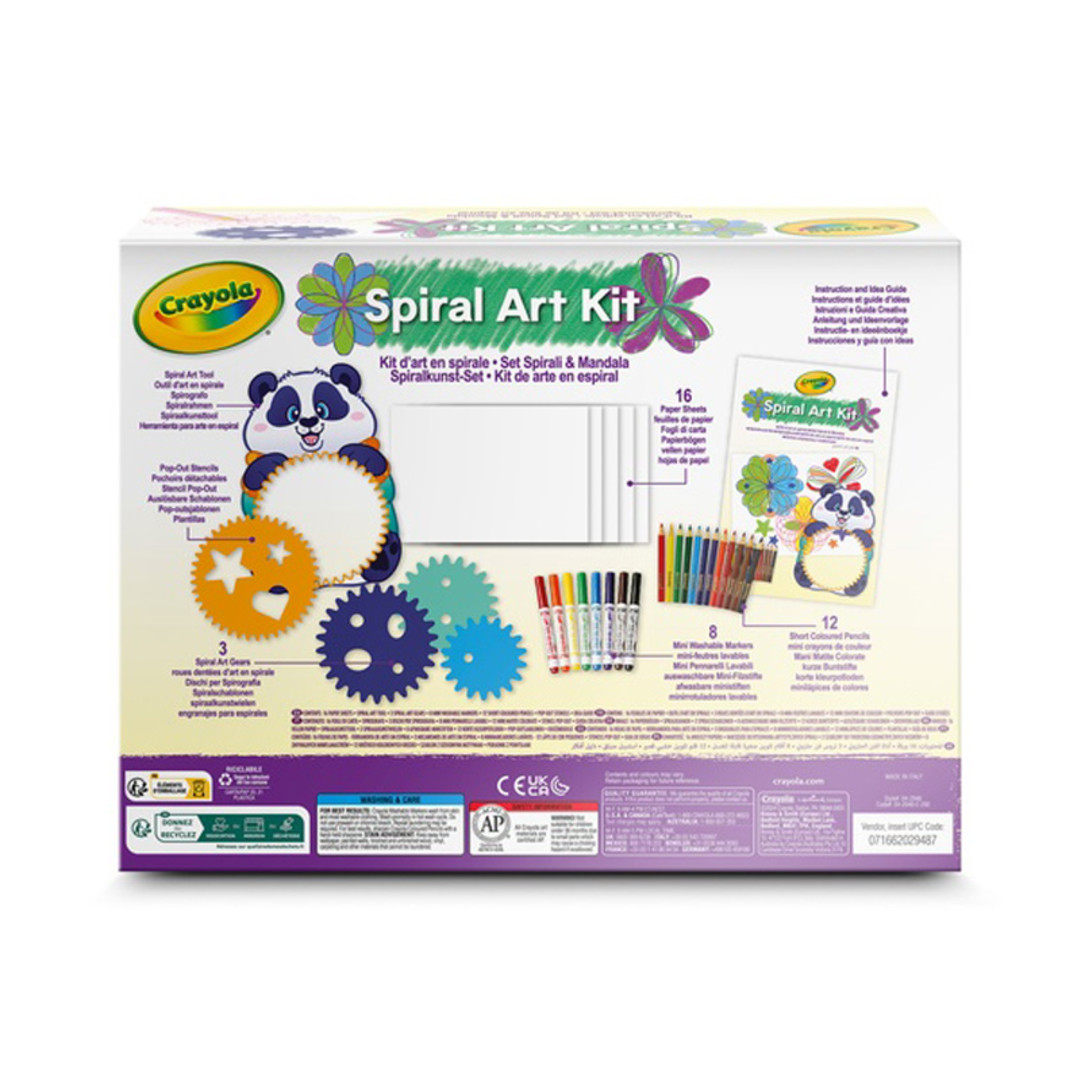 Set Creativi - Set Spirali e mandalaBack view