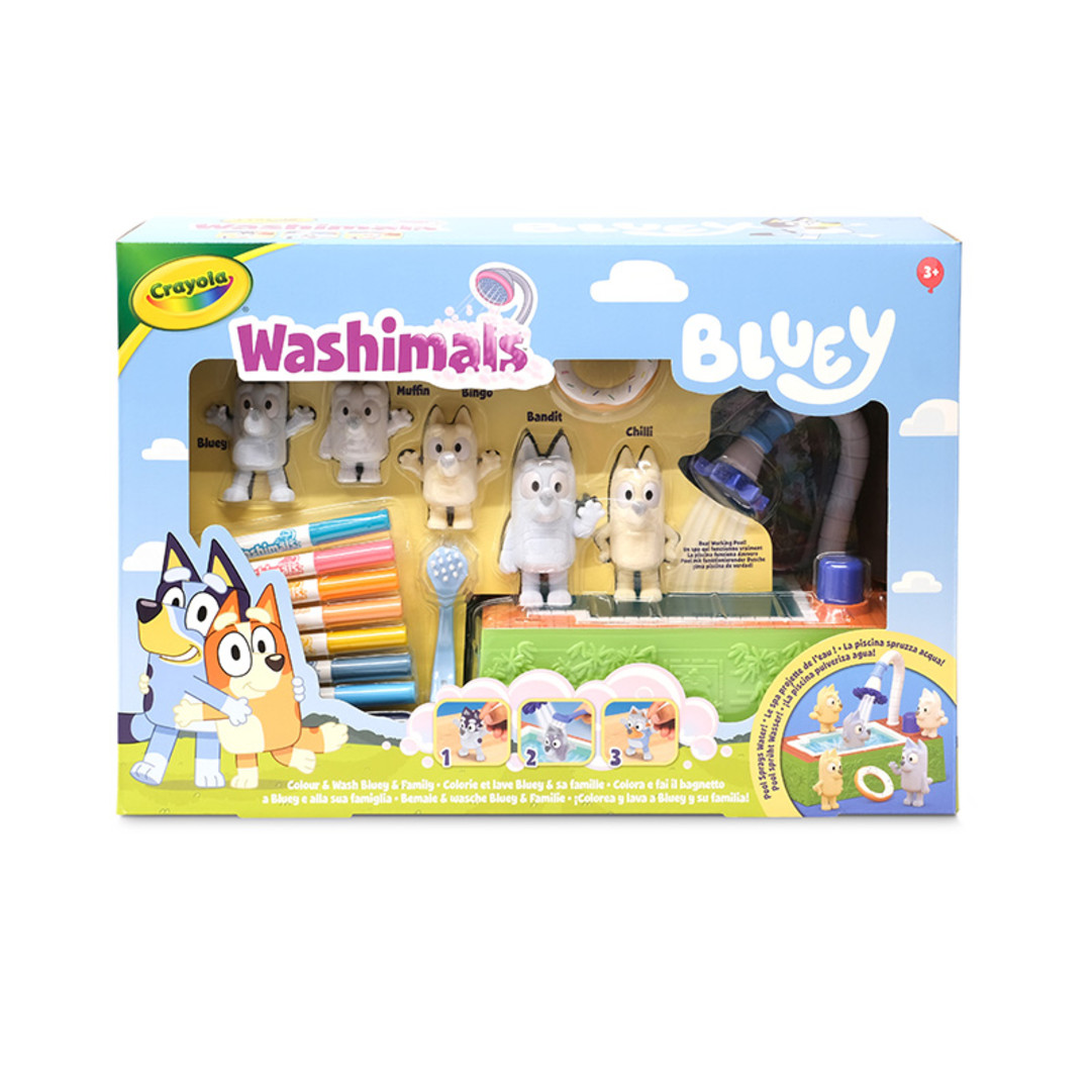 Washimals Bluey - Set Attivit con piscinaContents
