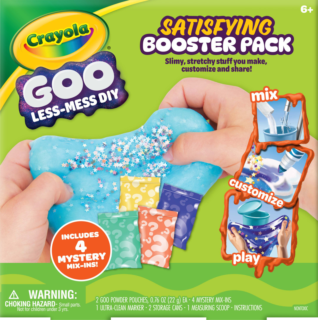 Goo Satisfying Booster PackFront view