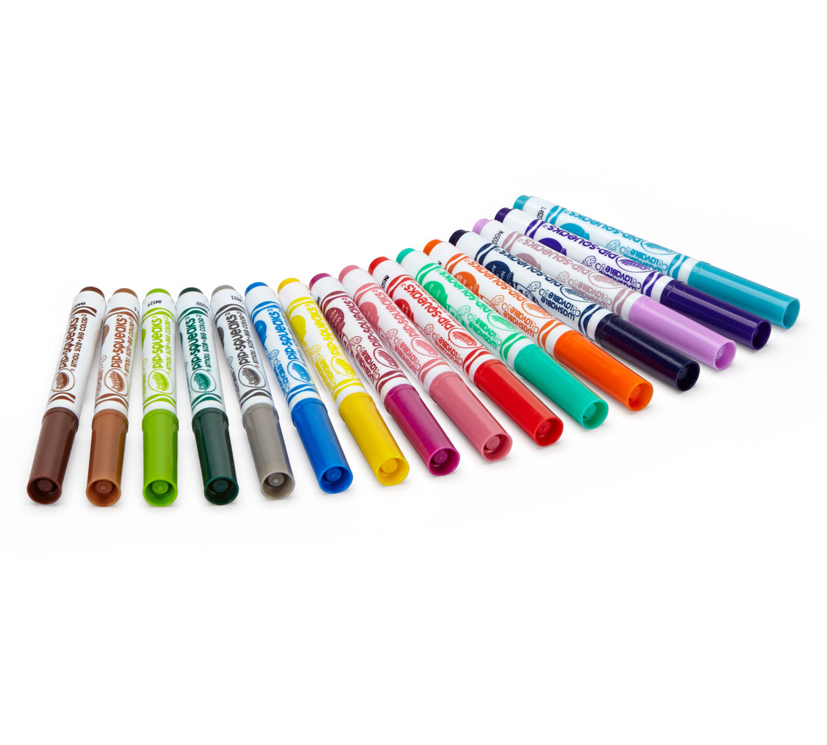 Pip-Squeaks Skinnies Marker  16 Count Markers