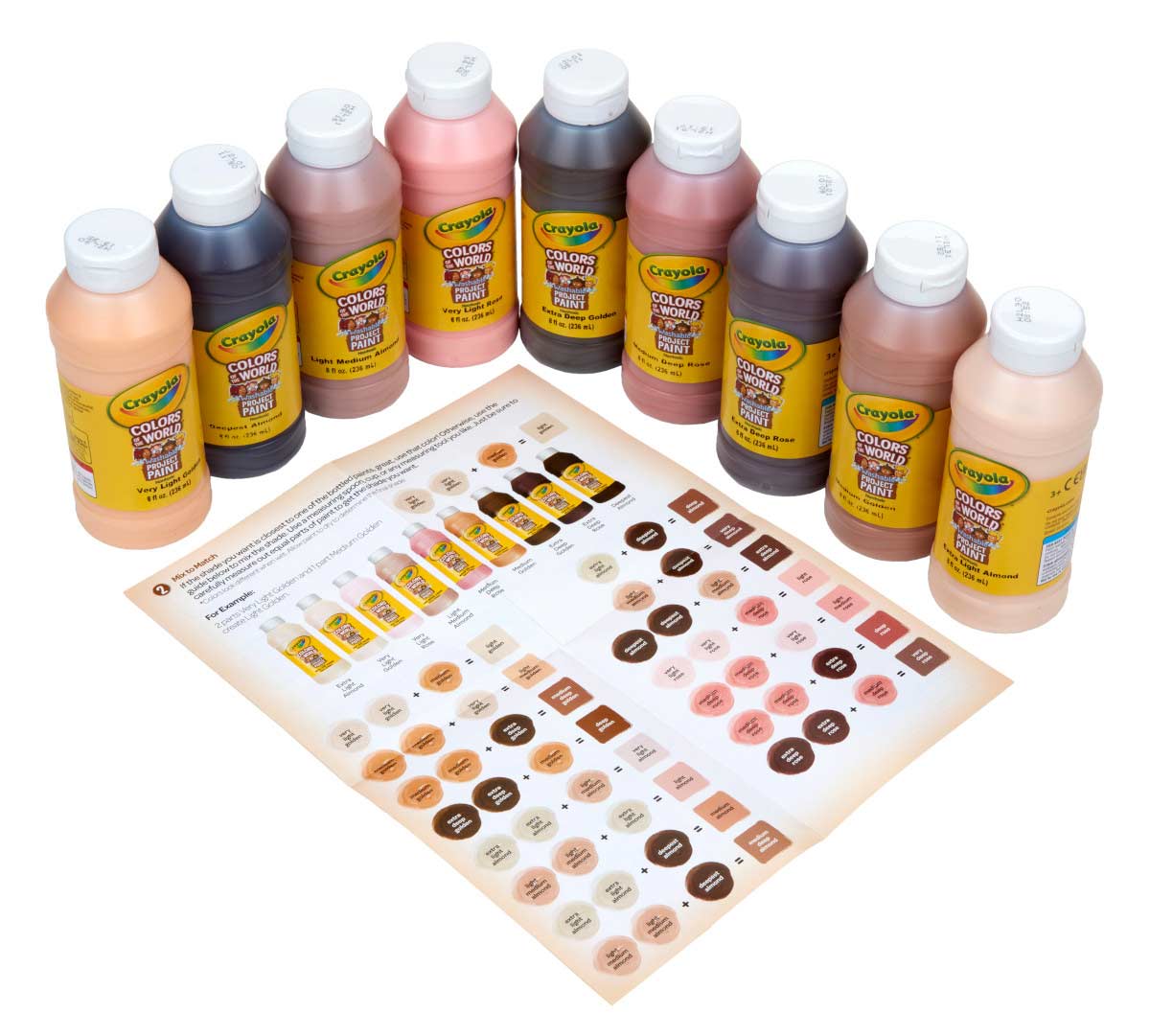 Colors of the World Paint Classpack contents