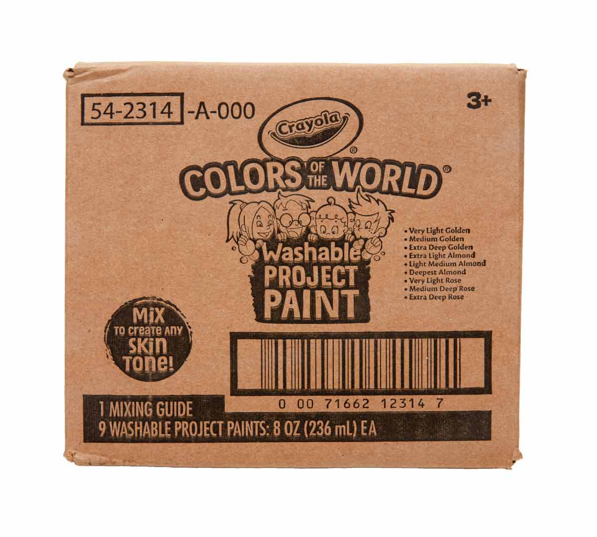 Colors of the World Paint Classpack packaging.