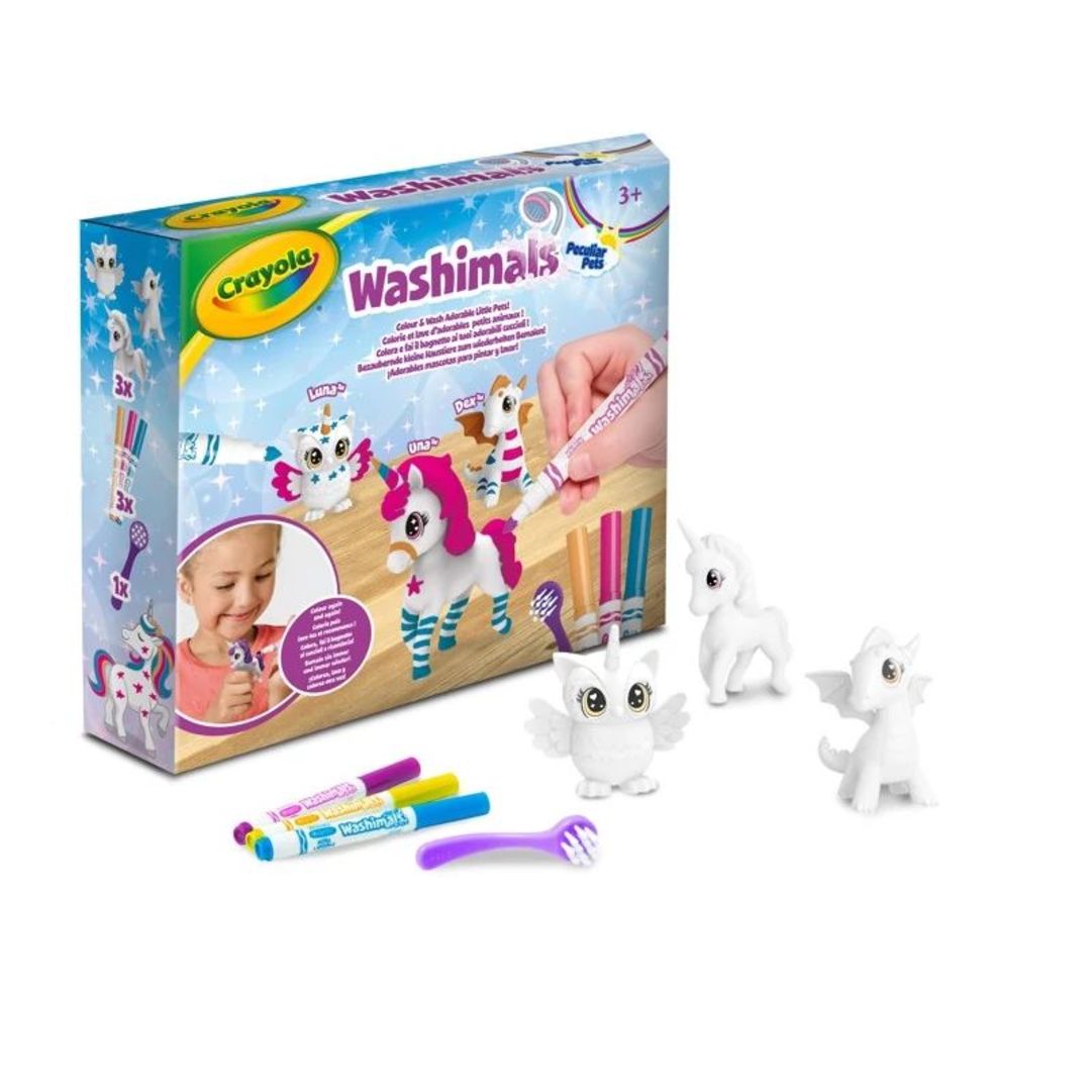 Washimals Peculiar Pets - 3 cuccioliPackaging with contents