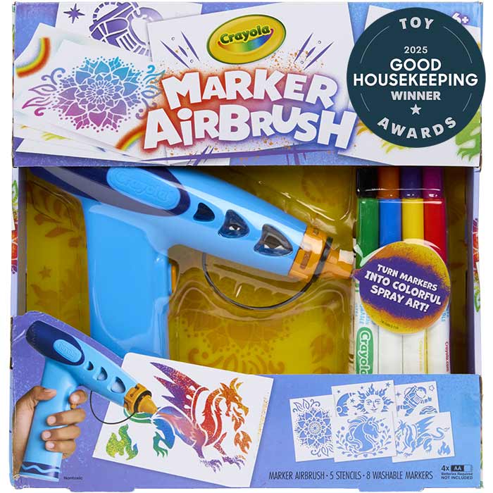 Marker Airbrush Kit front view with 2025 Good Housekeeping Award Seal