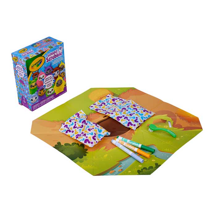 Scribble Scrubbie Mash-Ups! Packaging and contents.