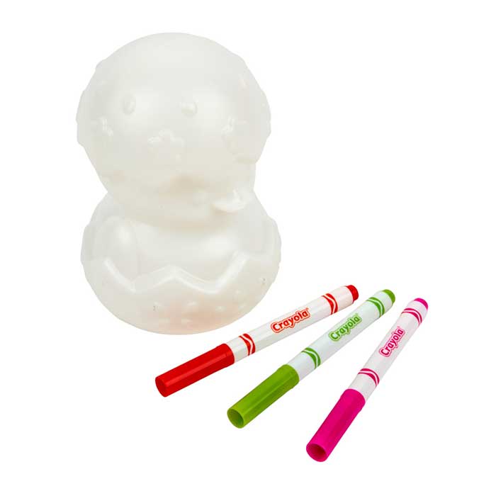 Light-Ups Recolorable Chick contents.