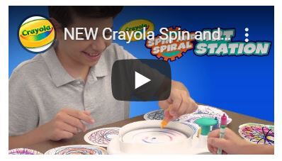 Spin & Spiral Art Station